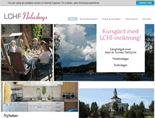 Tablet Screenshot of nolaskogslchf.se